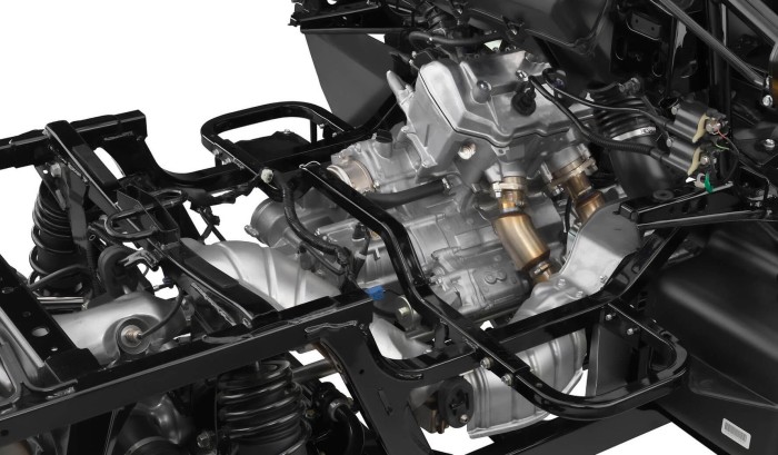 Powerful 999cc Twin-Cylinder Engine