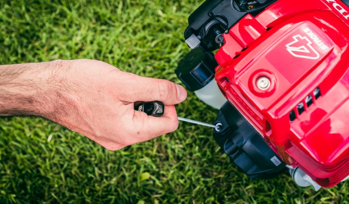 Easy starting, 4-stroke Honda engine